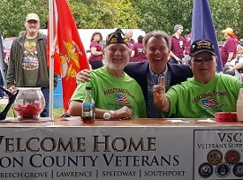 Jerry Morgan, Mayor Hogsett & Ken Hall