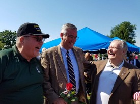 Gordon Smith, Gov Eric Holcomb & Don Hawkins