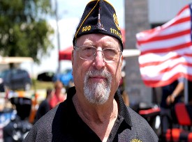 Veteran Attending Mayors Event