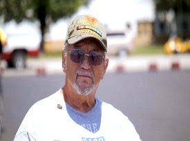 Veteran Attending Mayors Event