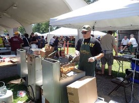 Horizon Christin Church cooking for one of our events