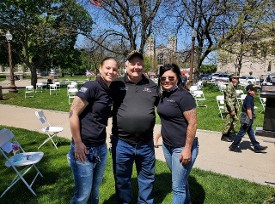 Jennifer Highwood, Don Hawkins & Amanda Deer